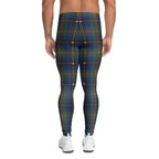 Gilded Star Tartan Men's Leggings