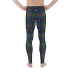 Gilded Star Tartan Men's Leggings