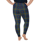 Gilded Star Tartan Plus Size Leggings
