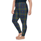 Gilded Star Tartan Plus Size Leggings