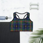 Gilded Star Tartan Sports Bra