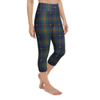 Gilded Star Tartan Yoga Capris