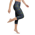 Gilded Star Tartan Yoga Capris