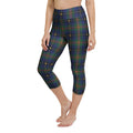 Gilded Star Tartan Yoga Capris