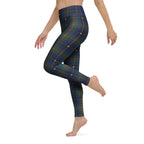 Gilded Star Tartan Yoga Leggings