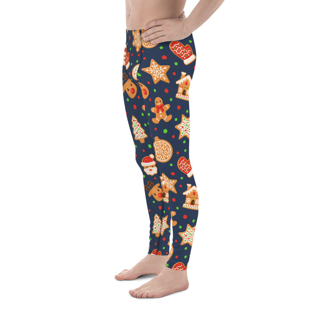 Gingerbread Delight Men's Leggings