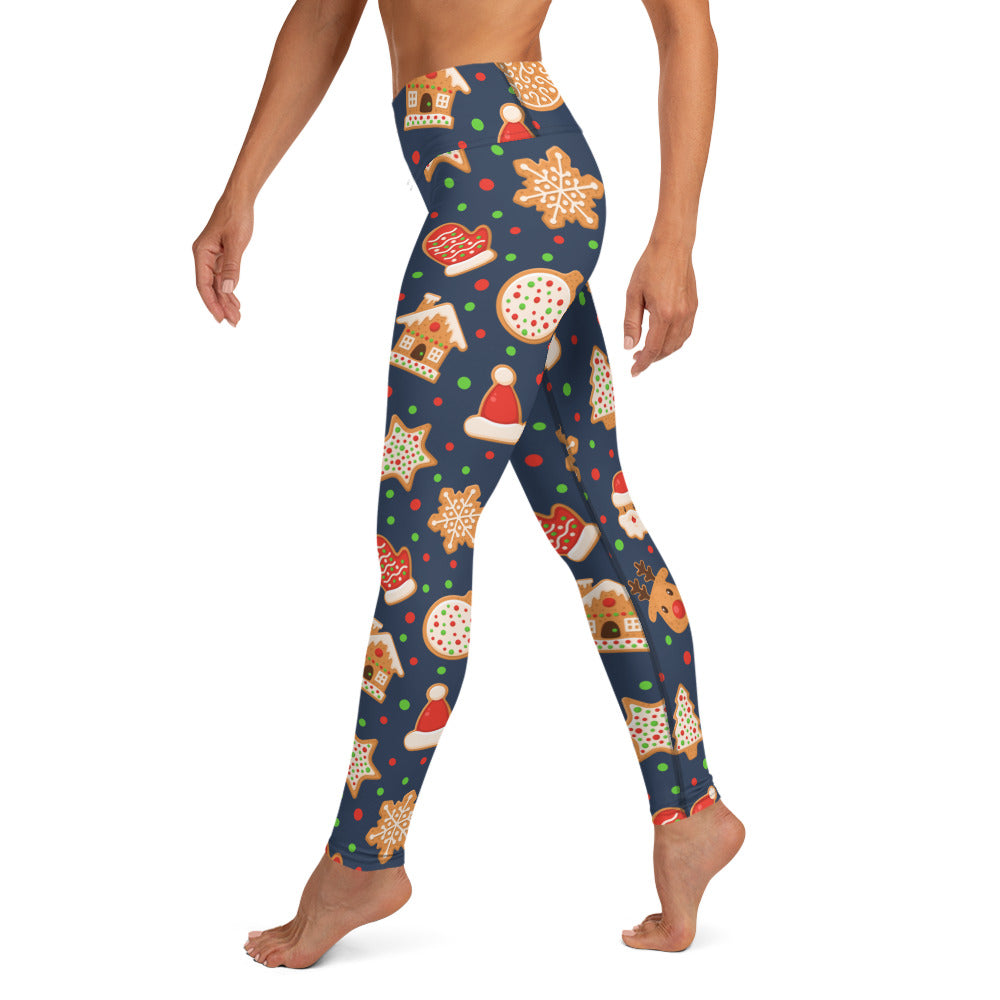 Gingerbread Delight Yoga Leggings