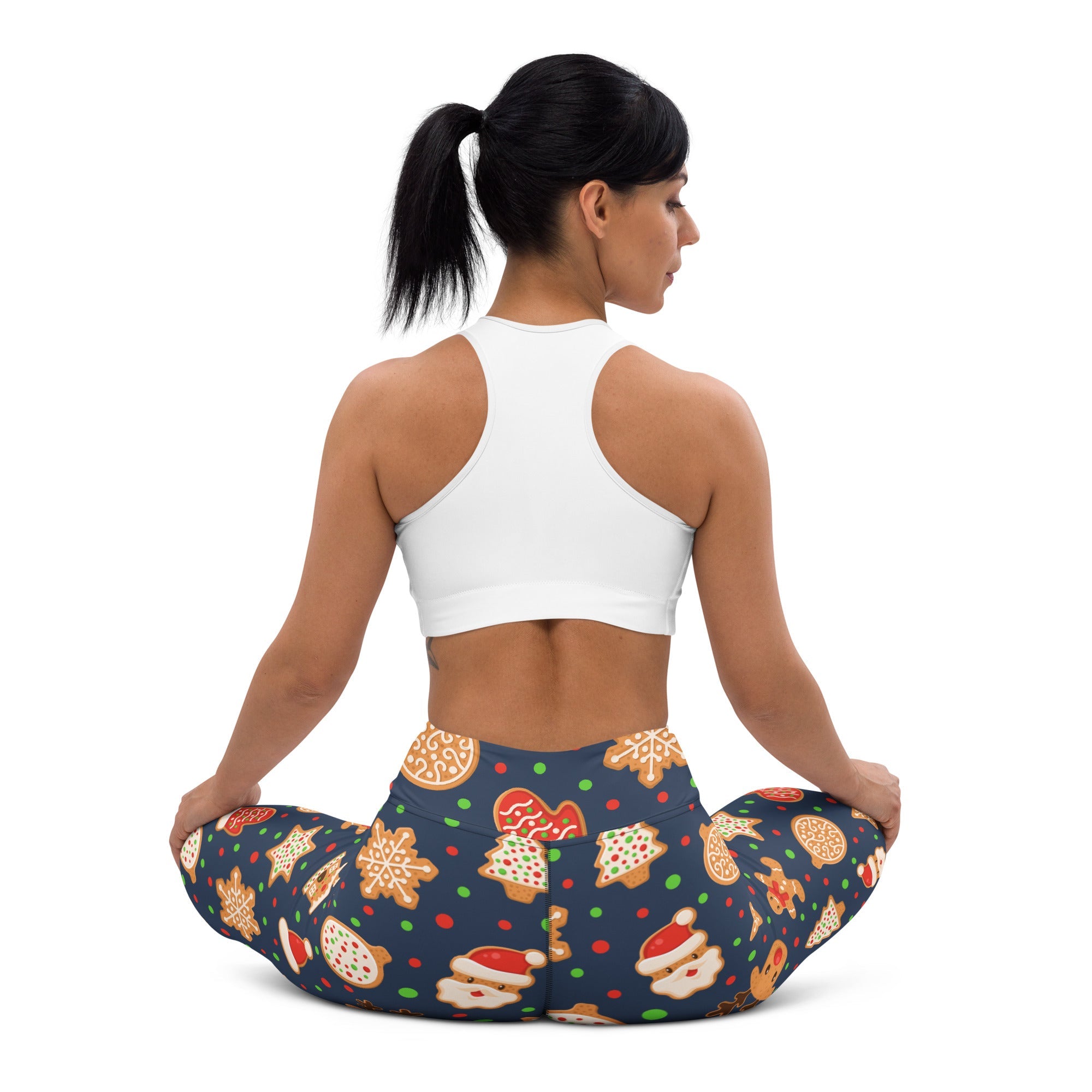 Gingerbread Delight Yoga Leggings