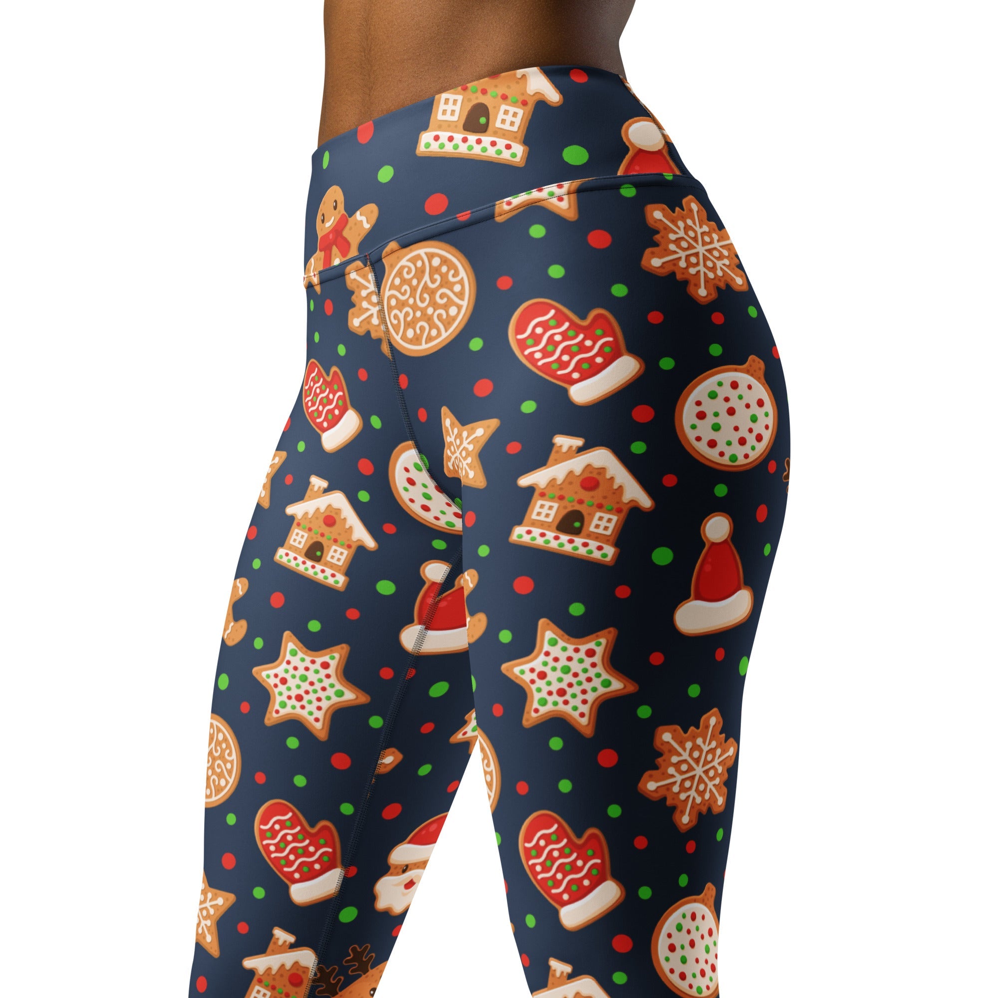 Gingerbread Delight Yoga Leggings