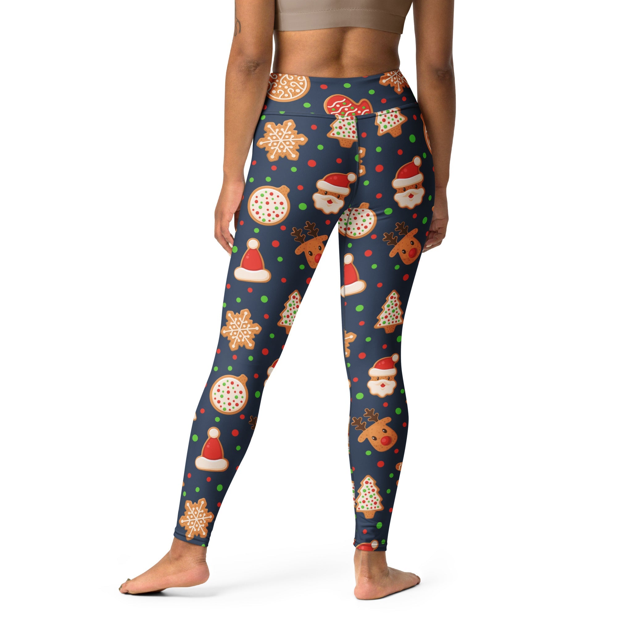 Gingerbread Delight Yoga Leggings