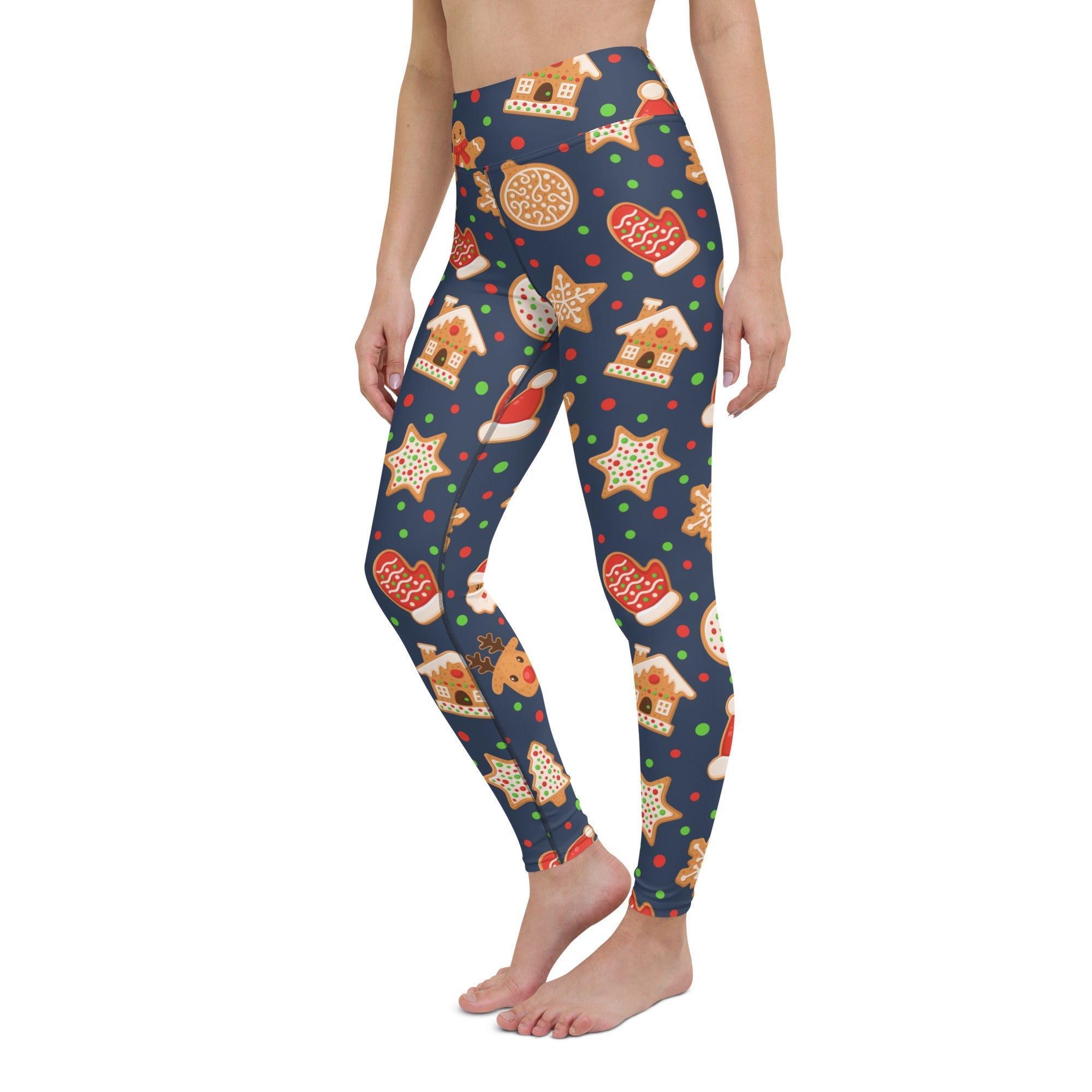 Gingerbread Delight Yoga Leggings