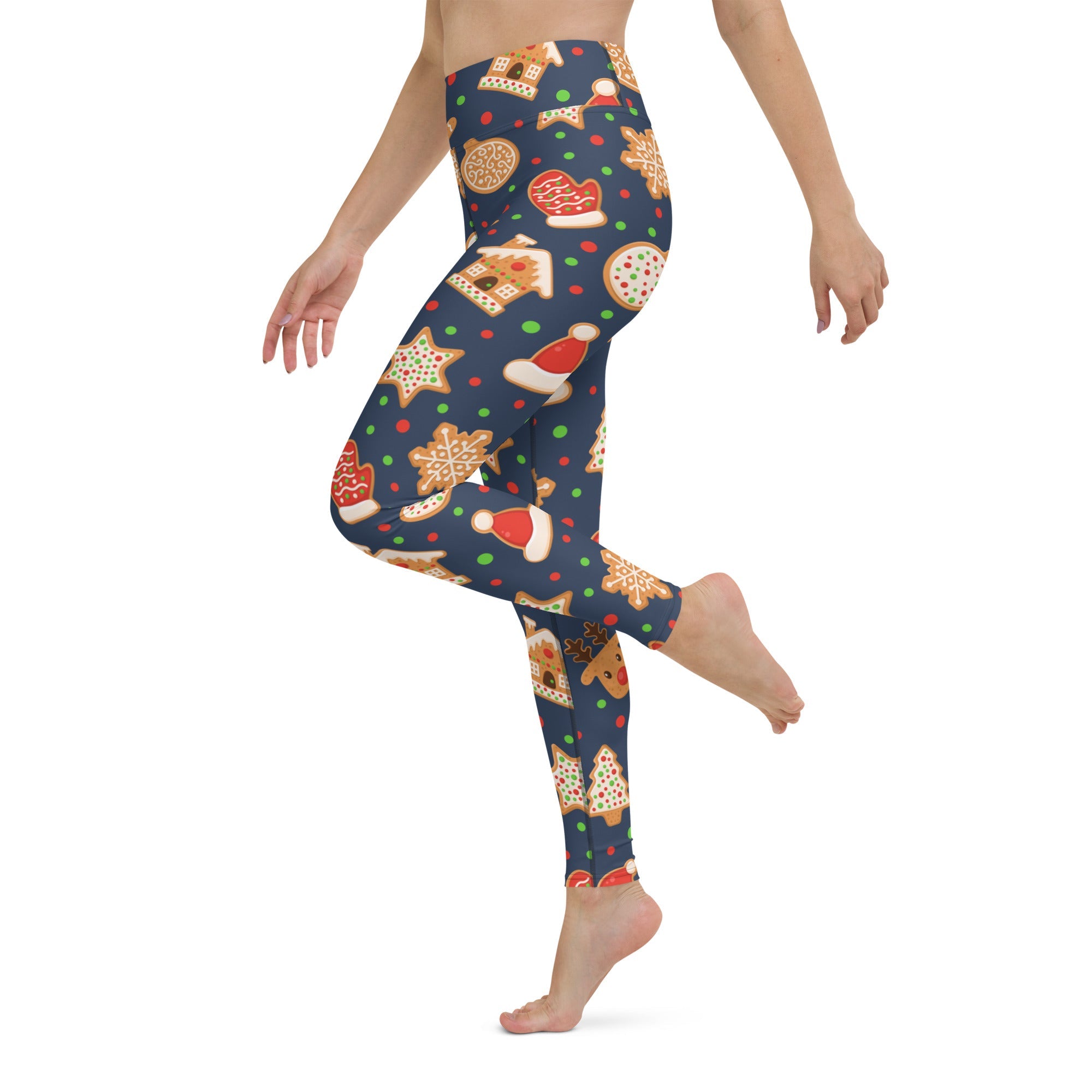 Gingerbread Delight Yoga Leggings