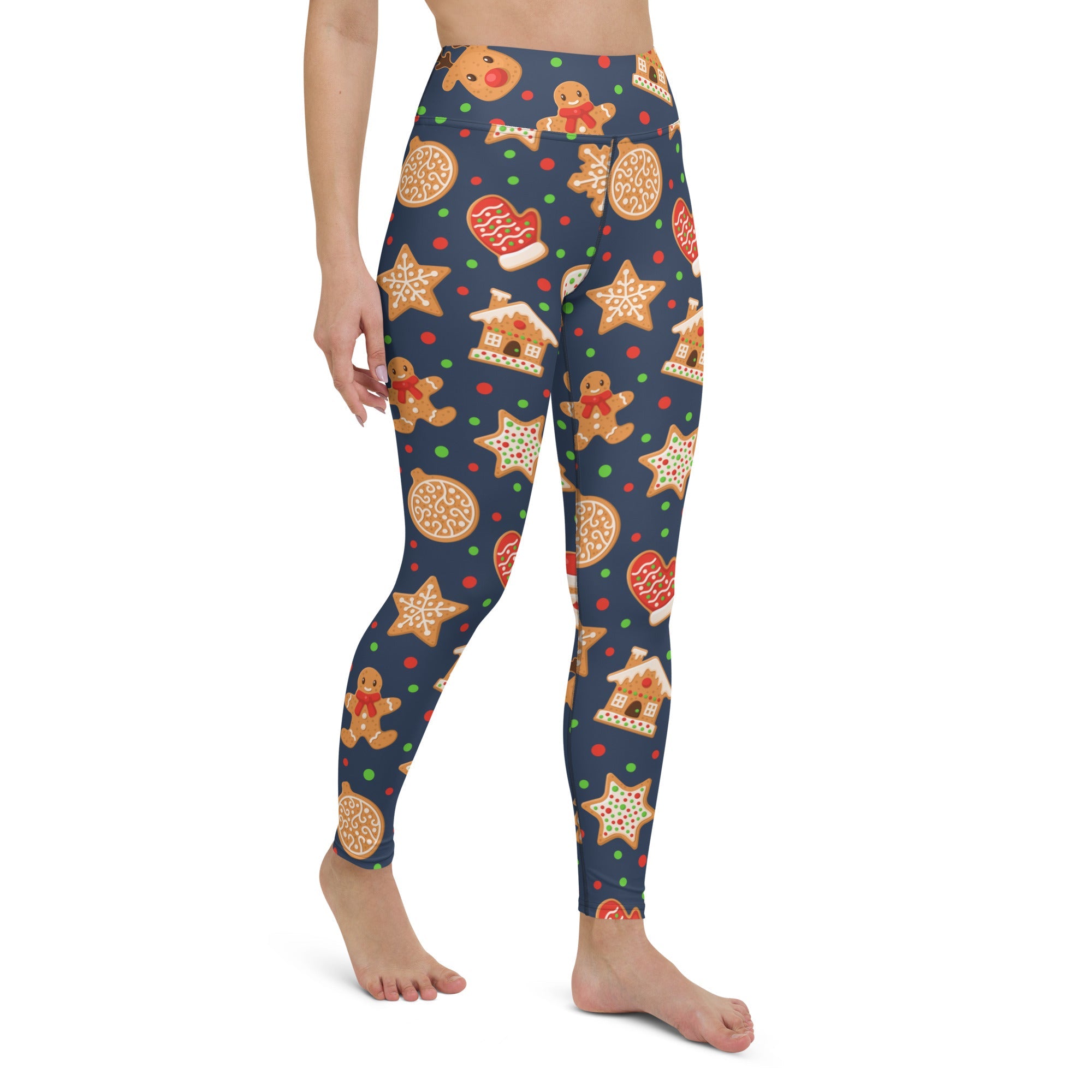 Gingerbread Delight Yoga Leggings