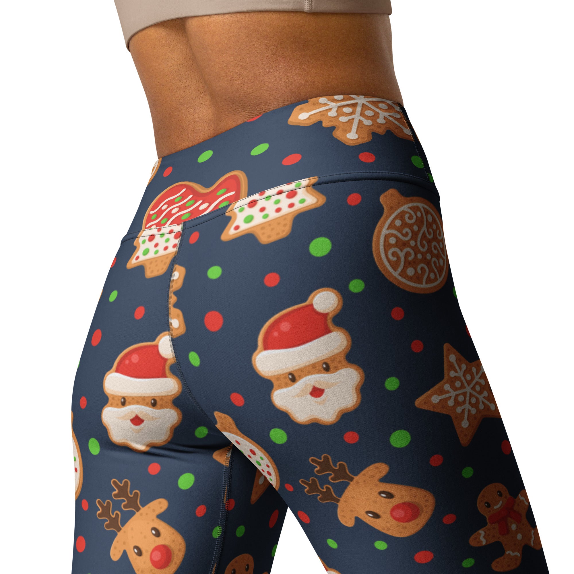 Gingerbread Delight Yoga Leggings