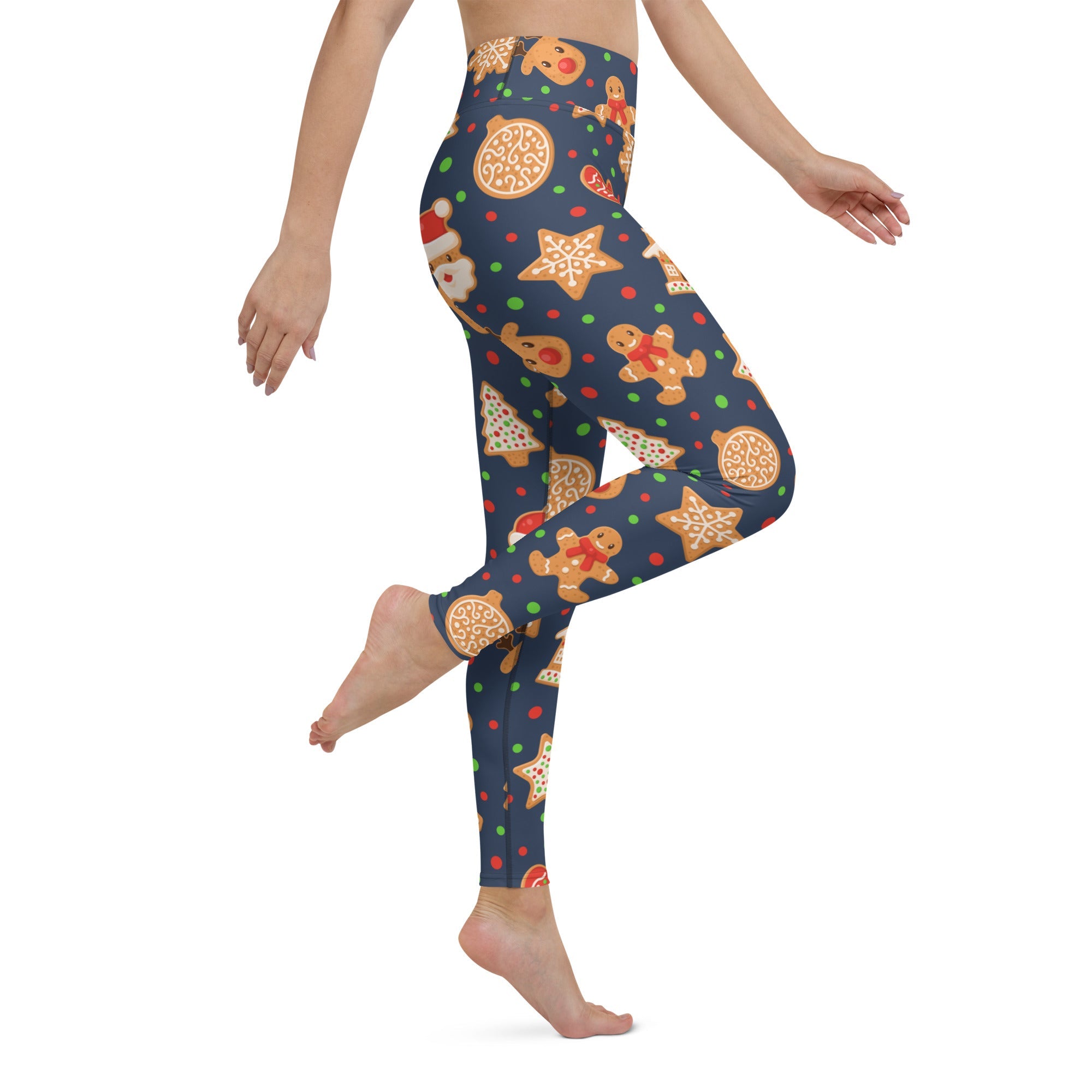 Gingerbread Delight Yoga Leggings