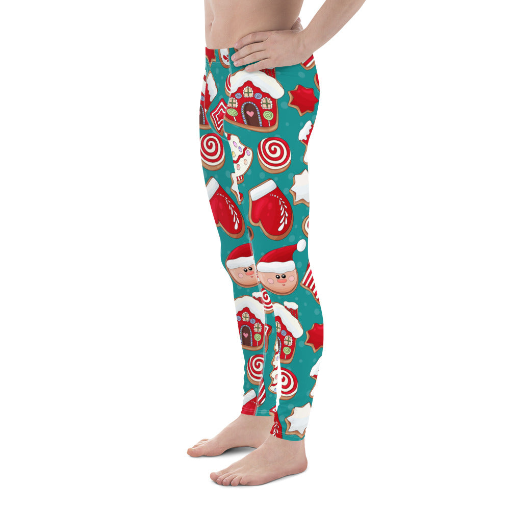 Gingerbread Wonderland Men's Leggings