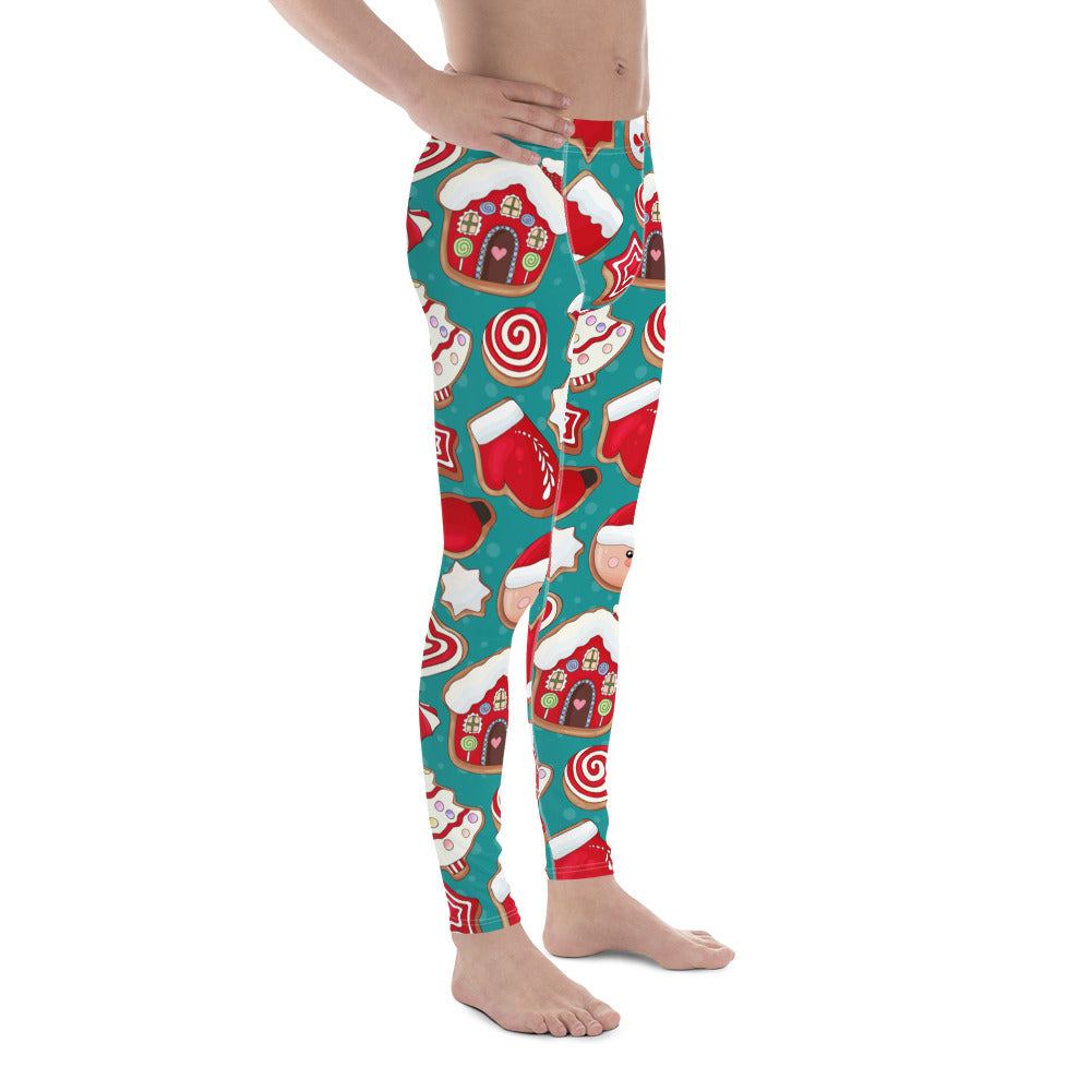 Gingerbread Wonderland Men's Leggings