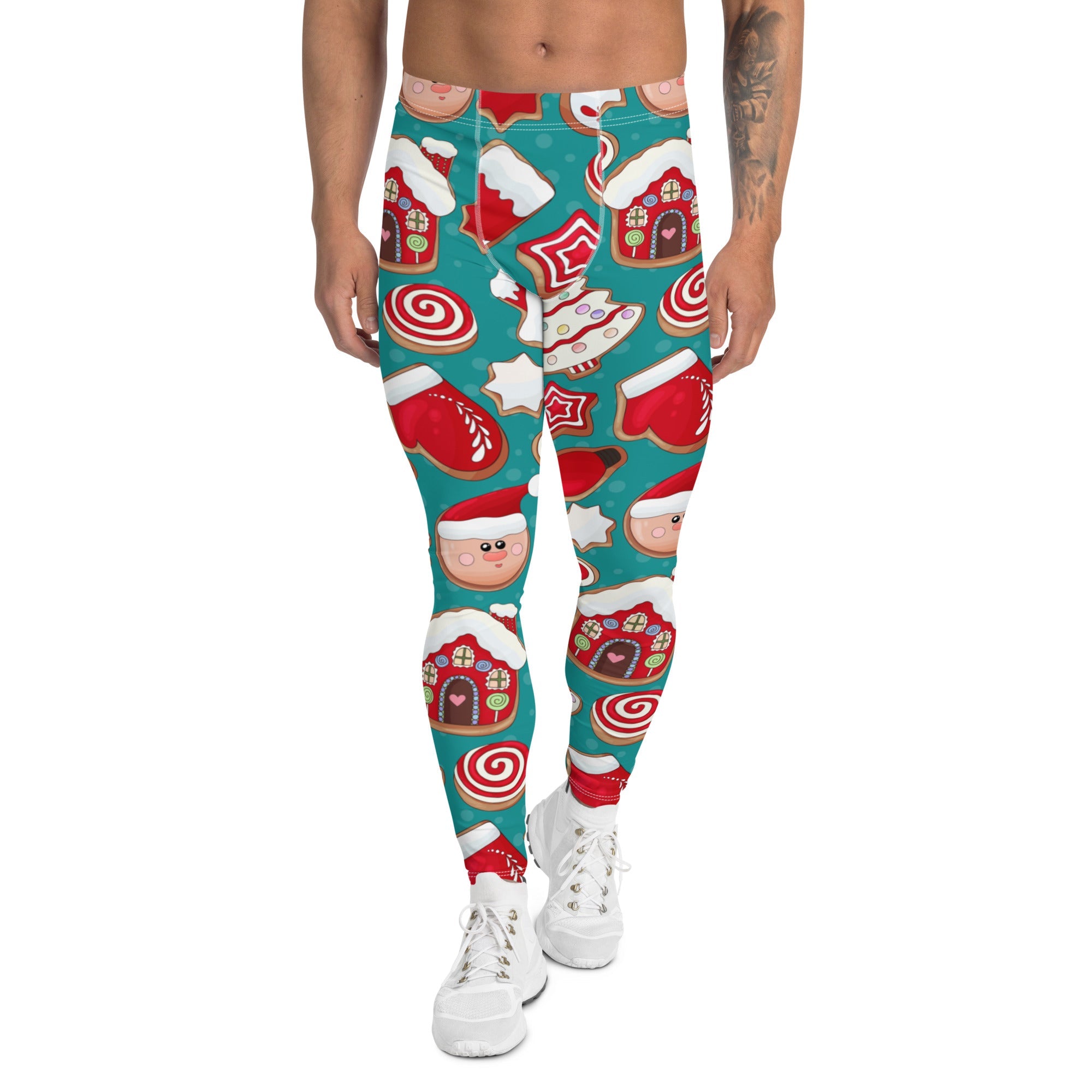 Gingerbread Wonderland Men's Leggings