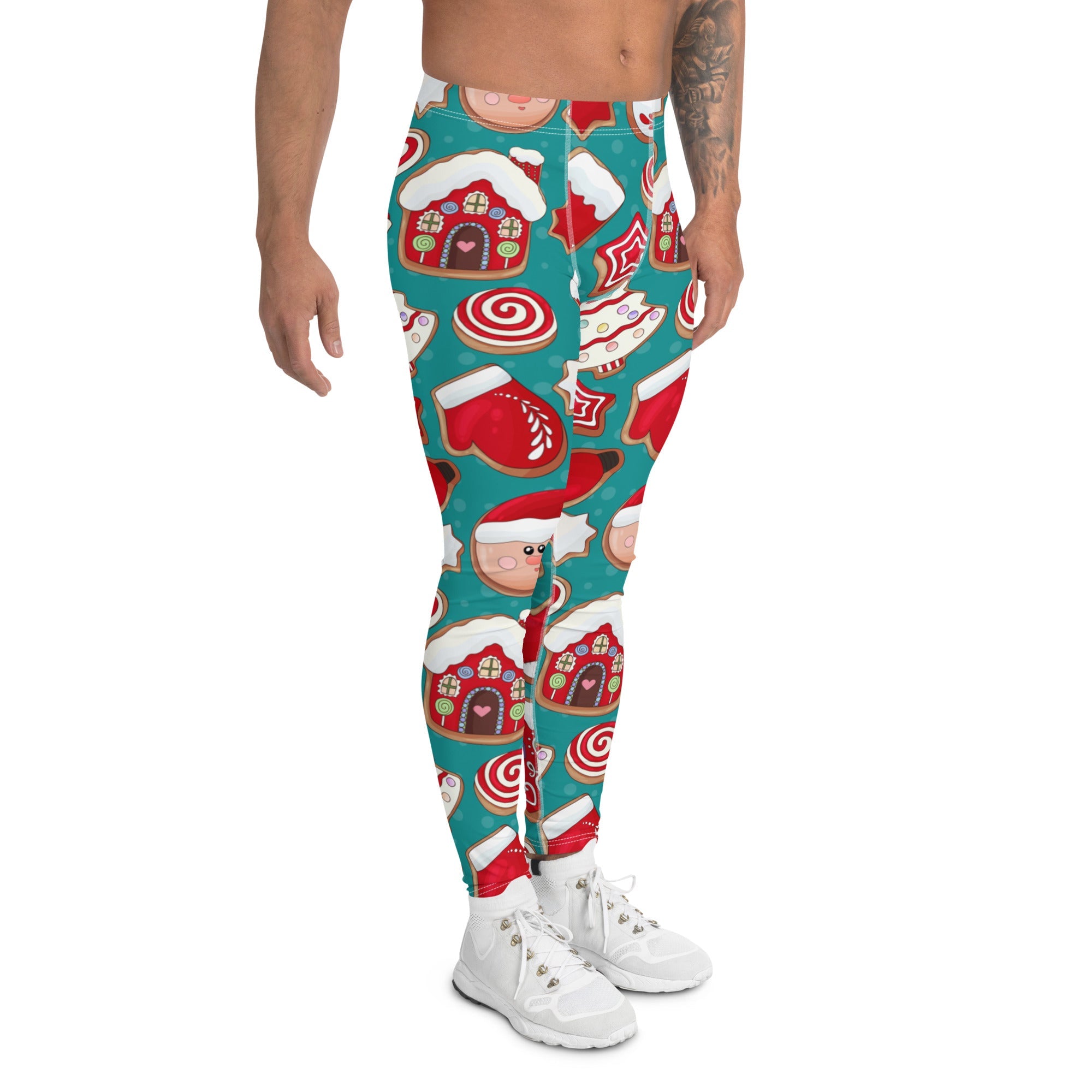 Gingerbread Wonderland Men's Leggings