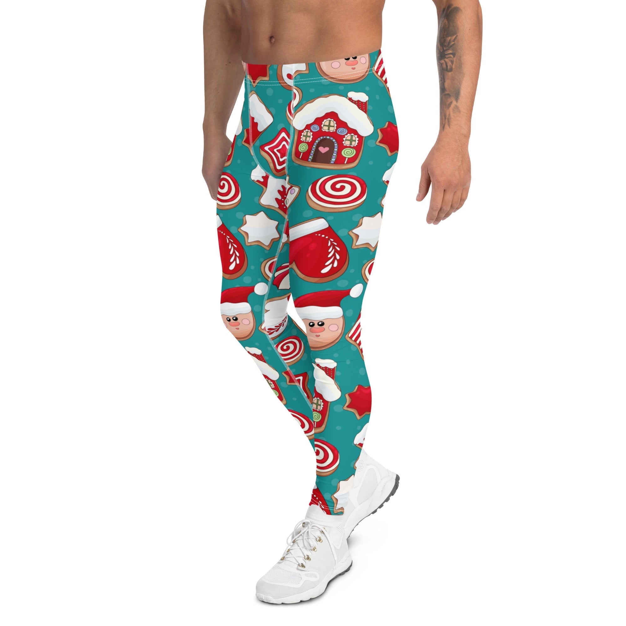 Gingerbread Wonderland Men's Leggings