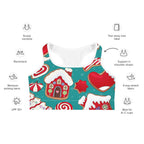 Gingerbread Wonderland Sports Bra