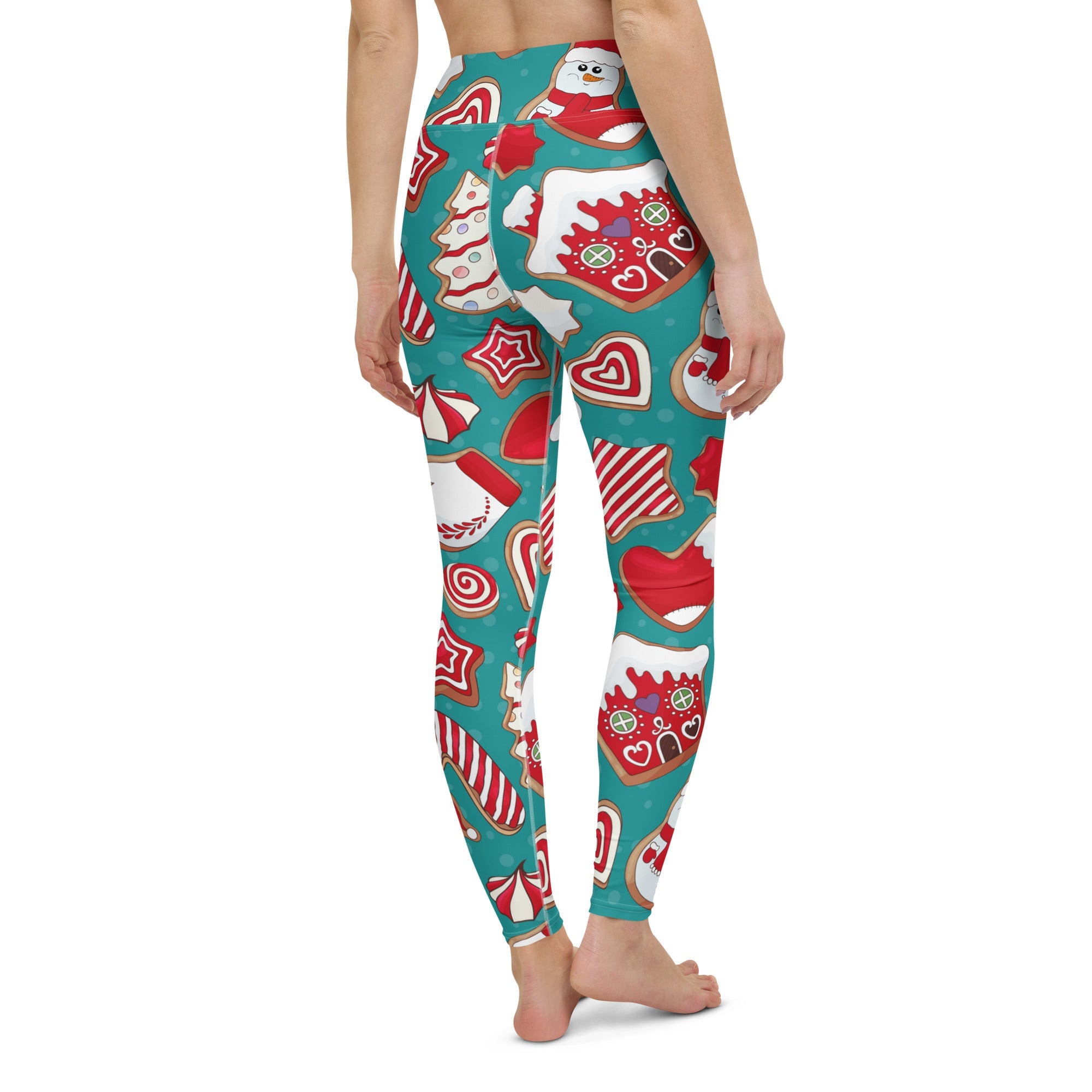 Gingerbread Wonderland Yoga Leggings