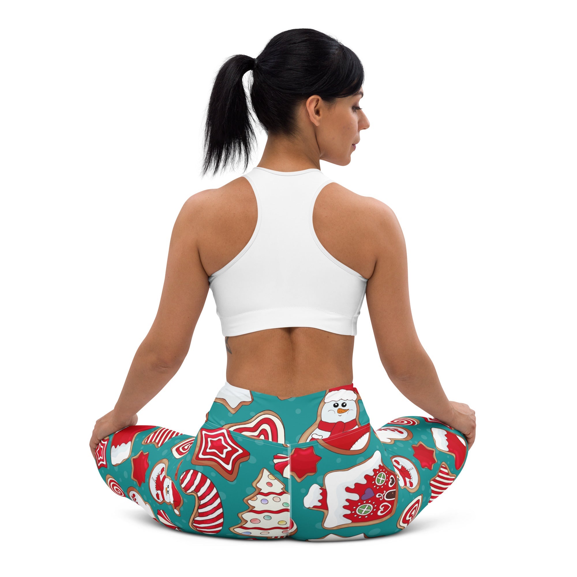 Gingerbread Wonderland Yoga Leggings