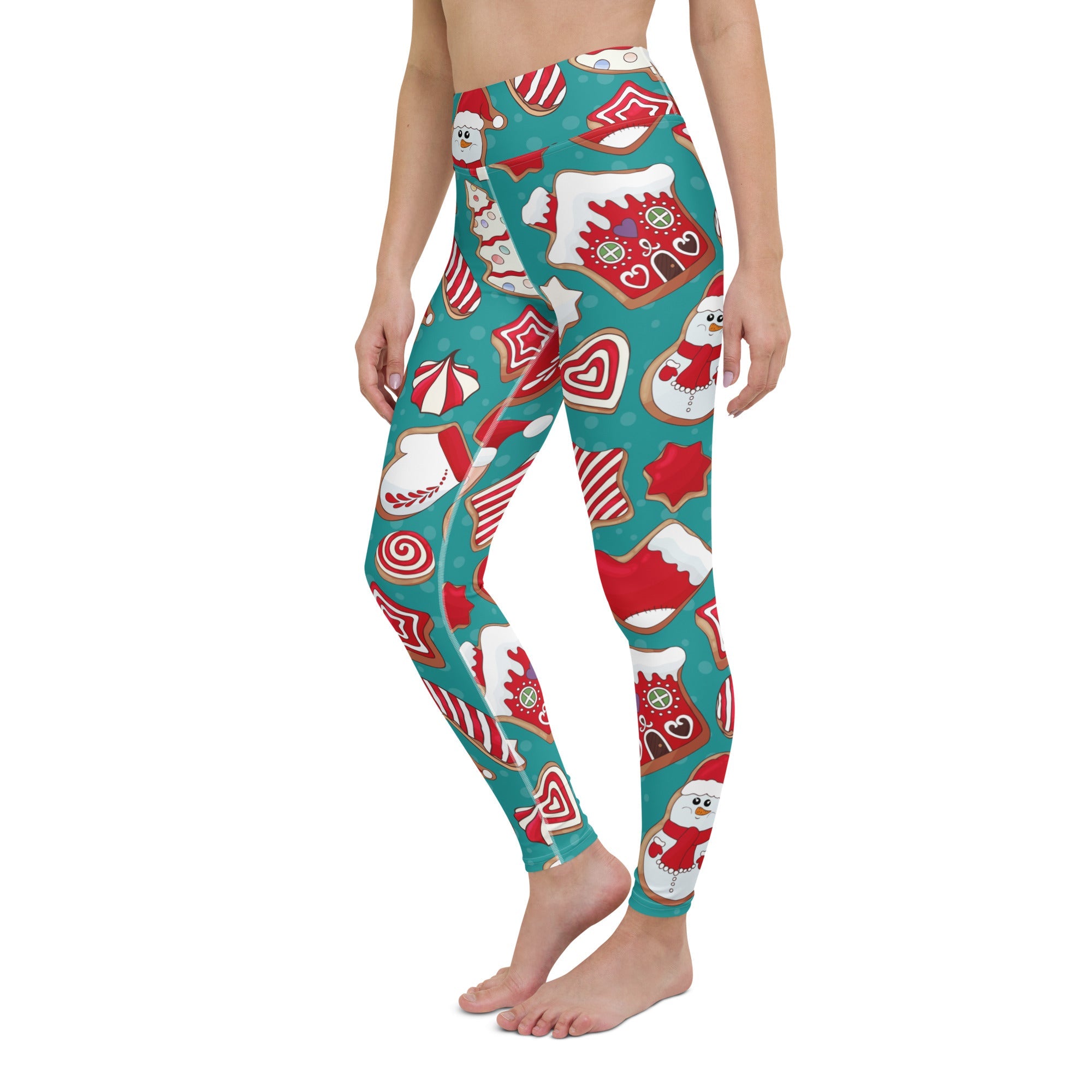 Gingerbread Wonderland Yoga Leggings