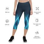 Glacier Flame Capris