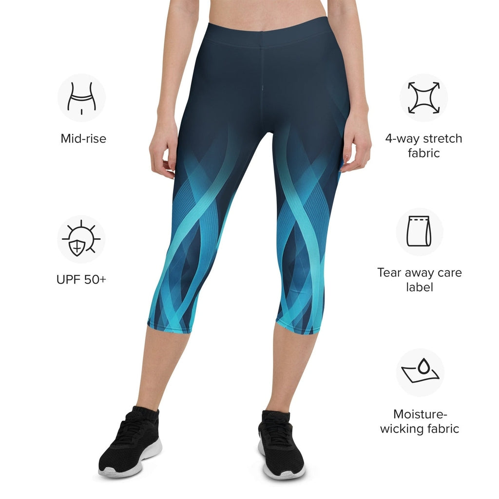 Glacier Flame Capris