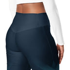 Glacier Flame Flare Leggings