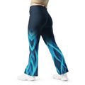 Glacier Flame Flare Leggings