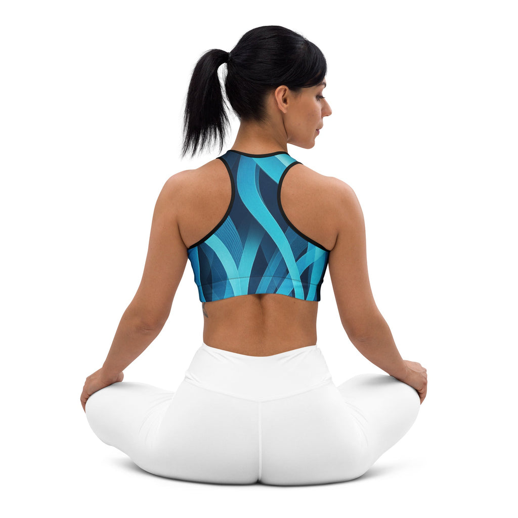 Glacier Flame Sports Bra
