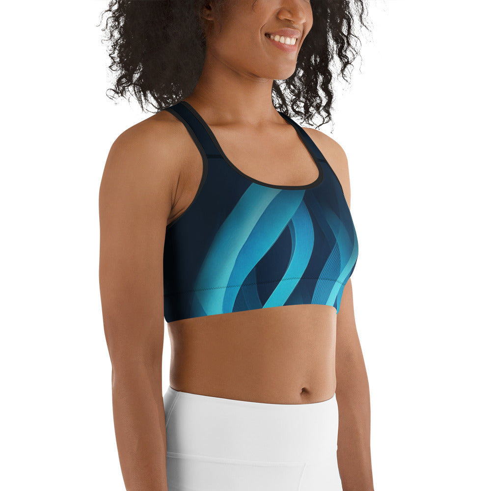 Glacier Flame Sports Bra