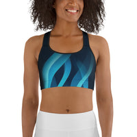 Glacier Flame Sports Bra