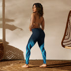 Glacier Flame Yoga Leggings