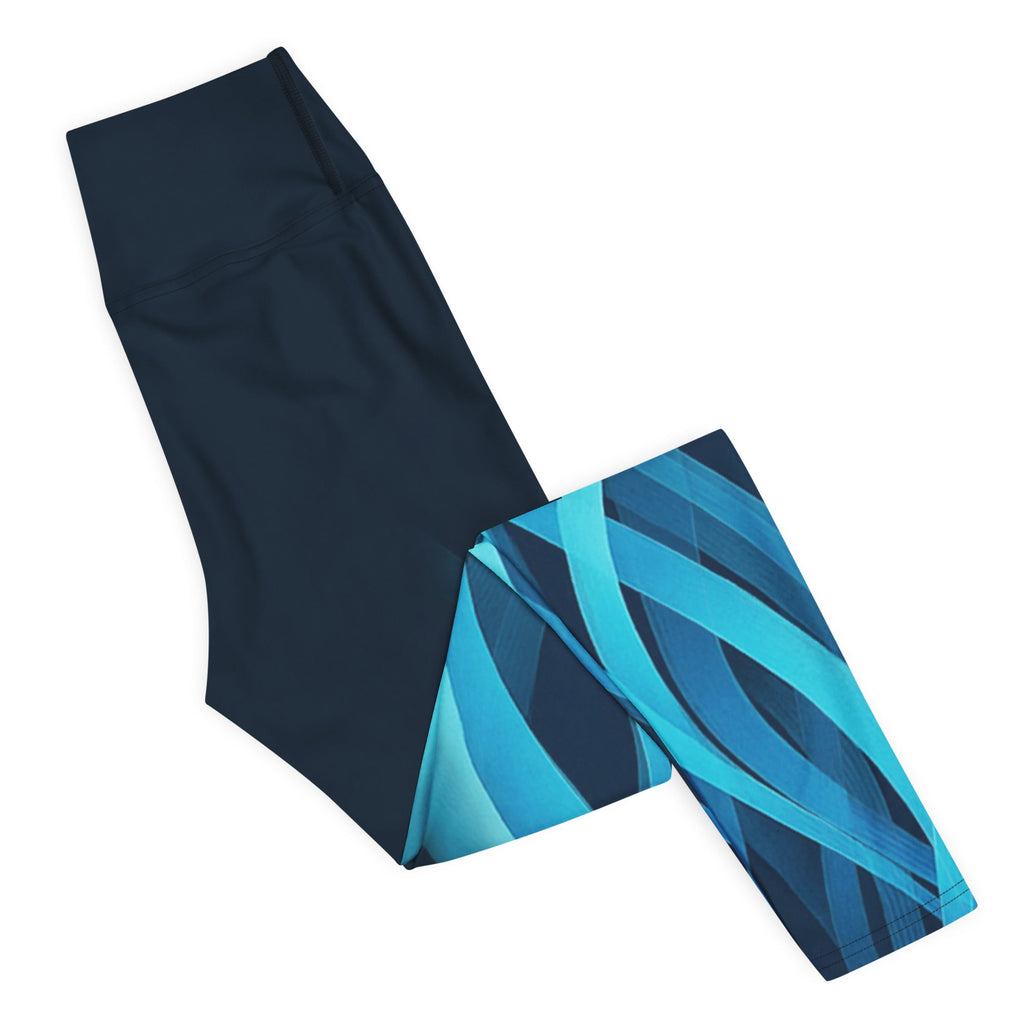 Glacier Flame Yoga Leggings