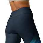 Glacier Flame Yoga Leggings