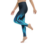 Glacier Flame Yoga Leggings