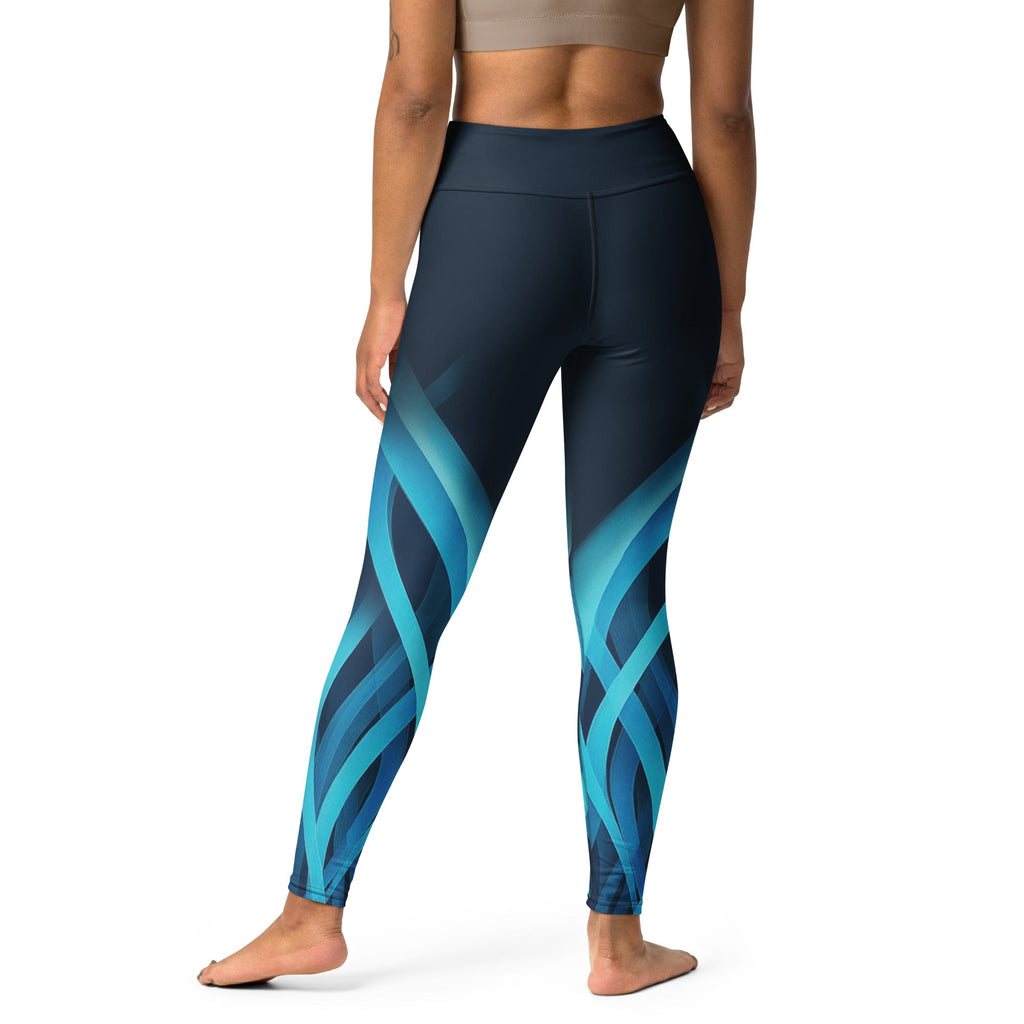 Glacier Flame Yoga Leggings