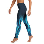 Glacier Flame Yoga Leggings