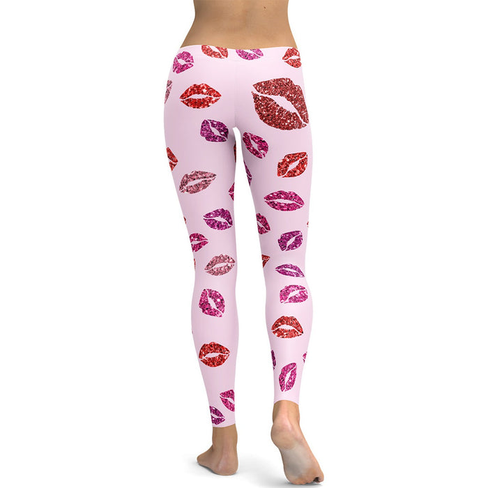 Sunday Morning Kisses Leggings