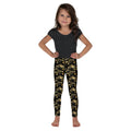 Gold Butterfly Kid's Leggings