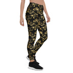 Gold Butterfly Leggings
