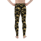 Gold Butterfly Men's Leggings