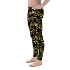 Gold Butterfly Men's Leggings