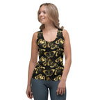 Gold Butterfly Tank Top