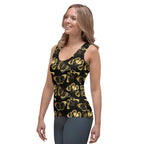 Gold Butterfly Tank Top