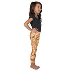 Gold Effect Chain Kid's Leggings