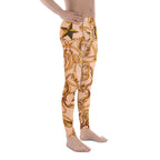 Gold Effect Chain Men's Leggings